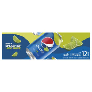 Pepsi Cola Soda Splash Of Lime - 12-12 Fl. Oz.