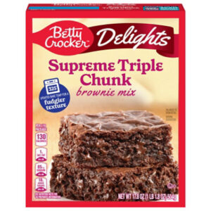 Supreme Brownie Mix Triple Choc Chunk - 17.8 Oz