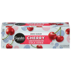 Signature SELECT Zero Cherry Cola Soda - 12-12 Fl. Oz.