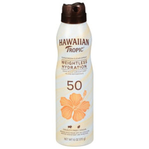 Hawaiian Tropic Silk Hydration Sunscreen Spray Spf 50 - 6 Fl. Oz.