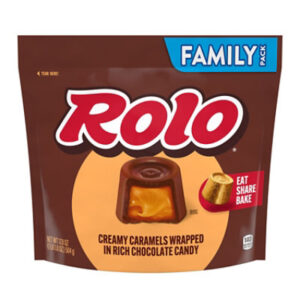 Rolo Rich Chocolate Caramels Candy Family Pack - 17.8 Oz
