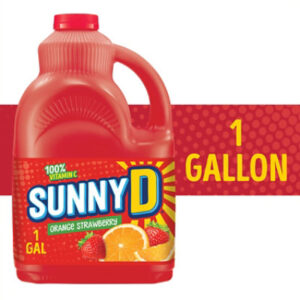 SunnyD Orange Strawberry Juice Drink Bottle - 1 Gallon