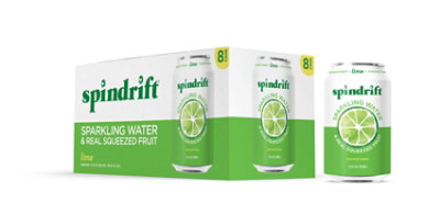 Spindrift Lime Sparkling Water - 8-12 Fl. Oz.