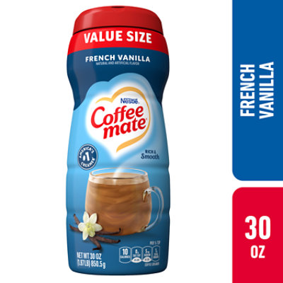Coffee mate Coffee Creamer Powder French Vanilla Value Size - 30 Oz
