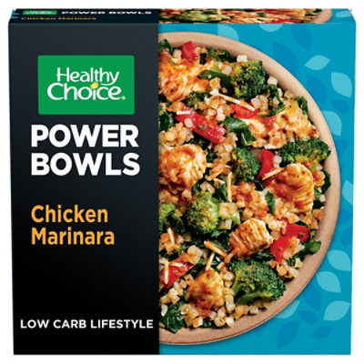 Healthy Choice Power Bowls Chicken Marinara With Riced Cauliflower Frozen Meal - 9.25 Oz