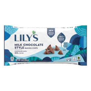Lilys Sweet Milk Chocolate Style Baking Chips - 9 Oz