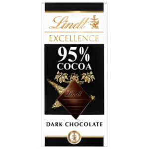 Lindt EXCELLENCE 95% Cocoa Dark Chocolate Candy Bar - 2.8 Oz