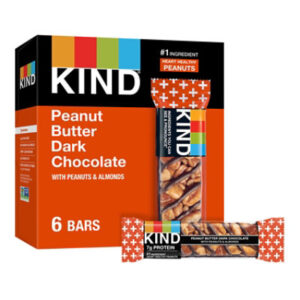 KIND Peanut Butter Dark Chocolate Gluten Free Snack Bars Value Pack - 6-1.4 Oz