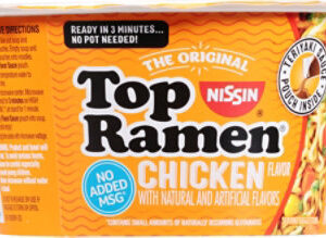 Nissin Top Ramen Bowl Chicken - 3.421 Oz
