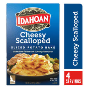 Idahoan Homestyle Casserole Cheesy Scalloped with Creamy Cheese Sauce - 4 Oz