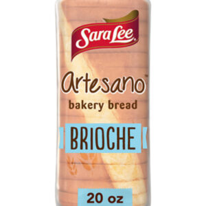 Sara Lee Artesano Brioche Bakery Bread - 20 Oz