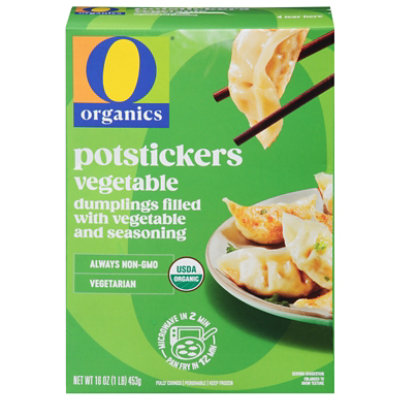 O Organics Potstickers Vegetable - 16 Oz