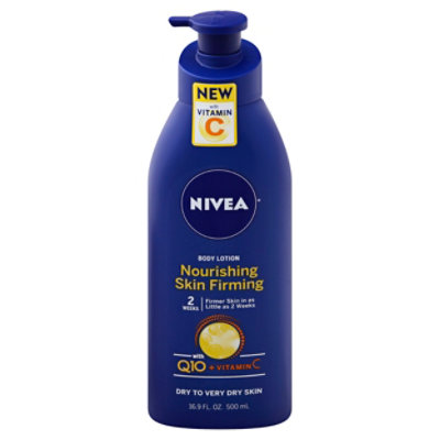 Nivea Body Lotion Nourishing Skin Firming With Q10 Vitamin C - 16.9 Fl. Oz.