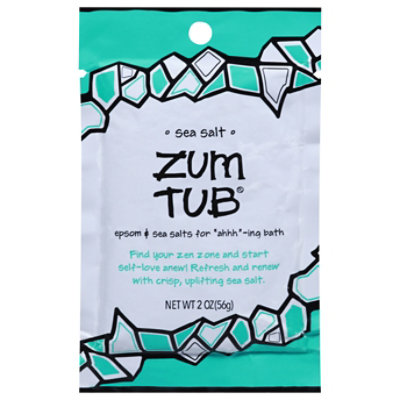 Zum Sea Salt Bath Salts - 2 Oz