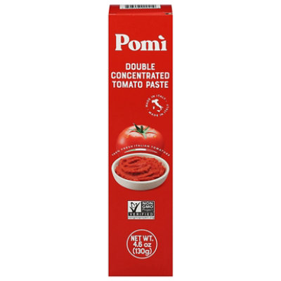 Pomi Tomato Paste Dbl Tube - 4.6 Oz