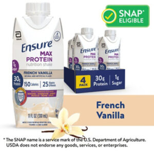 Ensure Max Protein Nutrition Shake Ready To Drink French Vanilla - 4-11 Fl. Oz.