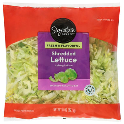 Signature SELECT/FARMS Lettuce Shreds - 8 Oz
