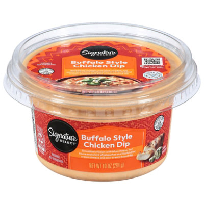 Signature Select/Cafe Chicken Dip Buffalo Style - 10 Oz