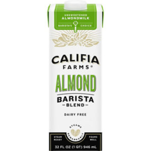 Califia Farms Barista Blend Unsweetened Almond Milk - 32 Fl. Oz.
