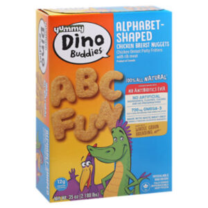 Yummy Alphabet Shaped Chicken Nuggets - 35 Oz