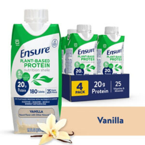 Ensure Plant Based Protein Nutrition Shake Ready To Drink Vanilla - 4-11 Fl. Oz.