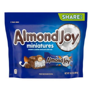 Almond Joy Candy Bar Milk Chocolate Coconut & Almond Miniatures Share Pack - 10.2 Oz