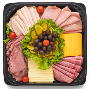 Deli Catering Tray Classic Meat & Cheese 12 Inch - Each