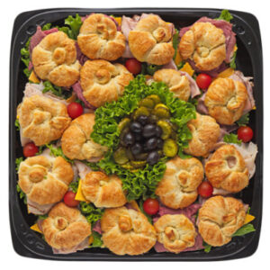 Deli Catering Tray Sandwich Croissant 16 Inch - Each
