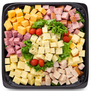 Deli Catering Tray Nibbler Meat & Cheese 12 Inch - Each