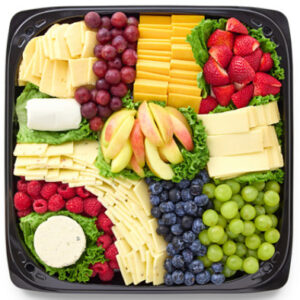 Deli Catering Tray Fruit And Cheese 16 Inch Serves 15-20 - Each