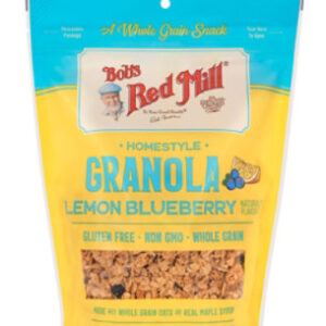 Bobs Red Mill Granola Homestyle Gluten Free Lemon Blueberry - 11 Oz
