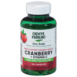 Open Nature Supplement Cranberry Vitamin C 10000 Mg - 120 Count