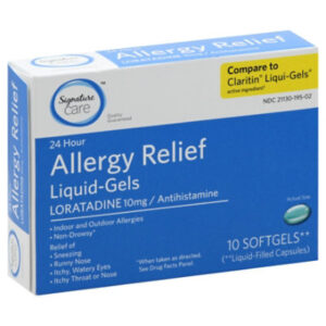 Signature Select/Care Allergy Relief Loratadine Softgel - 10 Count