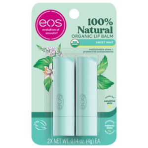 EOS Lip Balm Sweet Mint - 2-0.14 Oz