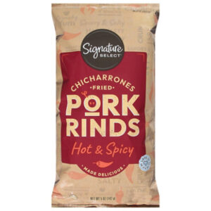 Signature SELECT Fried Pork Rinds Hot And Spicy - 5 Oz