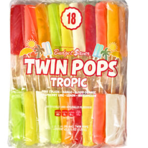 Budget Saver Twin Pops Tropics - 18-2.35 Fl. Oz.