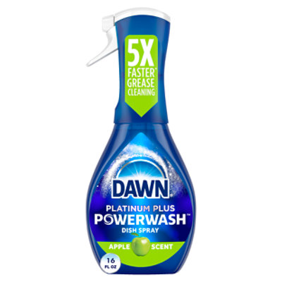 Dawn Platinum Apple Scent Powerwash Dish Spray Dish Soap - 16 Oz