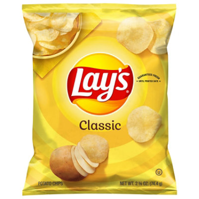 Lays Classic Potato Chips - 2.625 Oz