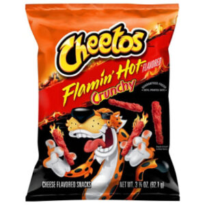CHEETOS Crunchy Flamin Hot Cheese Snack - 3.25 Oz