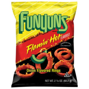 Funyuns Onion Rings Flamin Hot - 2.125 Oz