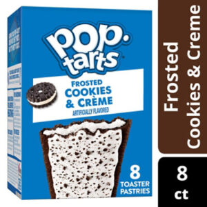 Pop-Tarts Toaster Pastries Frosted Cookies and Creme Breakfast Foods 8 Count - 13.5 Oz