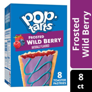 Pop-Tarts Toaster Pastries Frosted Wild Berry Breakfast Foods 8 Count - 13.5 Oz
