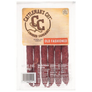 Cattlemans Cut Smoked Sausage Old Fashioned - 3 Oz