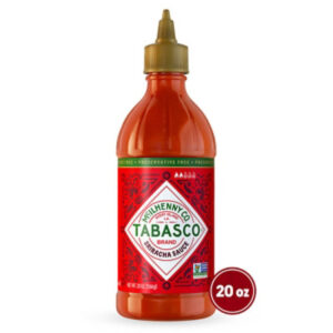 TABASCO Sriracha Sauce Mild Hot Sauce in Easy Squeeze Bottle- 20 Fl. Oz