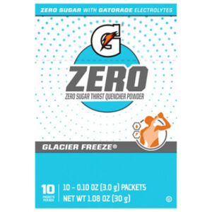 Gatorade Powder Glacier Freeze 16.9 Fl Oz 10 Count - .84 Oz