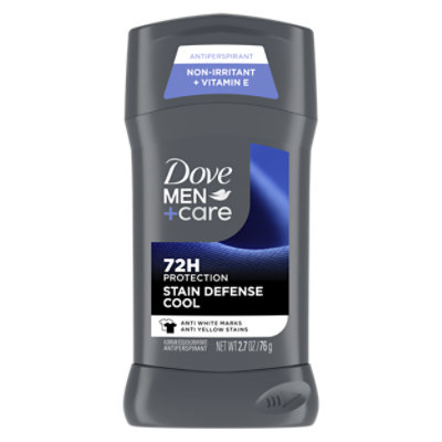 Dove Men? Antiperspirant Solid Invisible Stain Defense Cool - 2.7 Oz