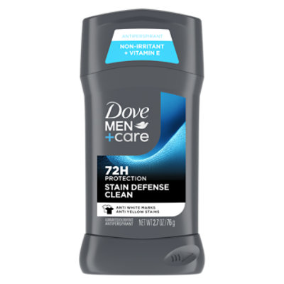 Dove Men? Antiperspirant Solid Invisible Stain Defense Clean - 2.7 Oz