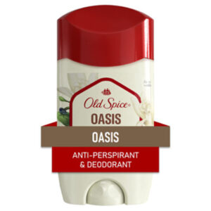 Old Spice Mens Antiperspirant & Deodorant Oasis With Vanilla Notes - 2.26 Oz