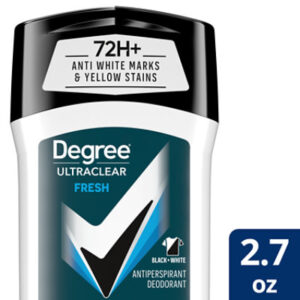 Degree Men Ultra Clear Black & White Fresh Deodorant - 2.7 Oz