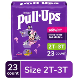 Pull-Ups Potty Training Underwear for Girls Size 2T to 3T - 23 Count